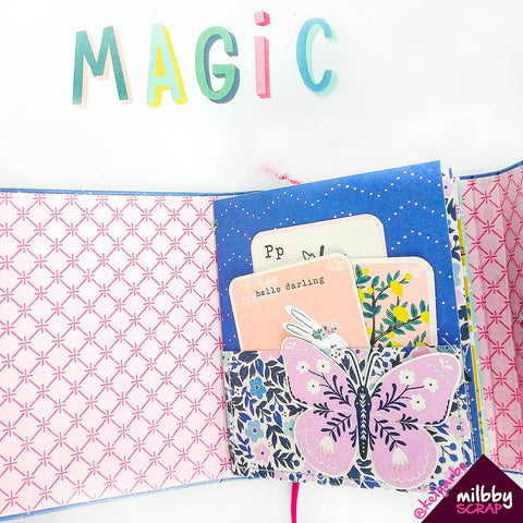 album de scrapbooking milbby