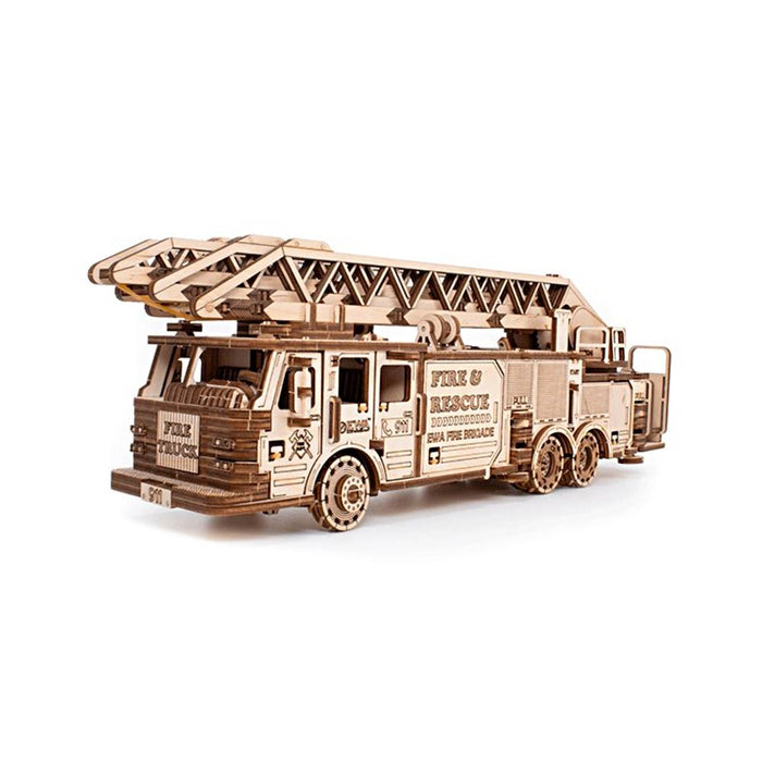 Maqueta Madera Camión de Bomberos Eco-Wood-Art | Manualidades