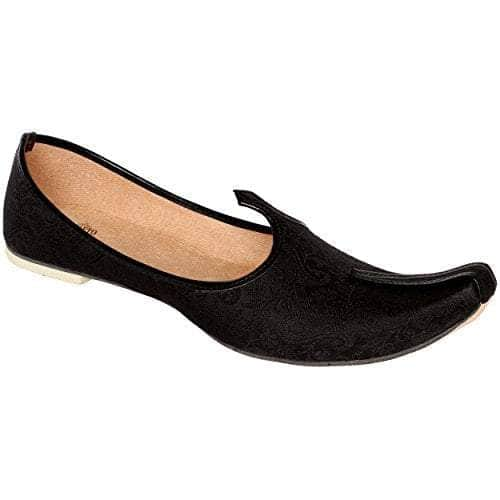 sherwani shoes black