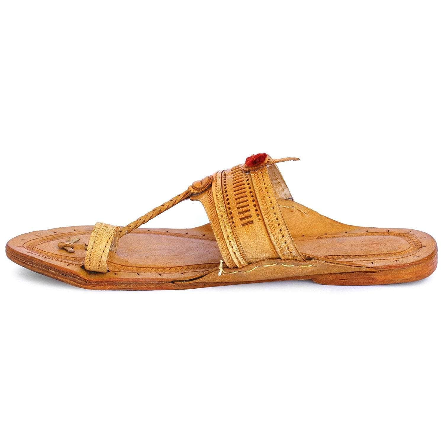 leather chappal for mens