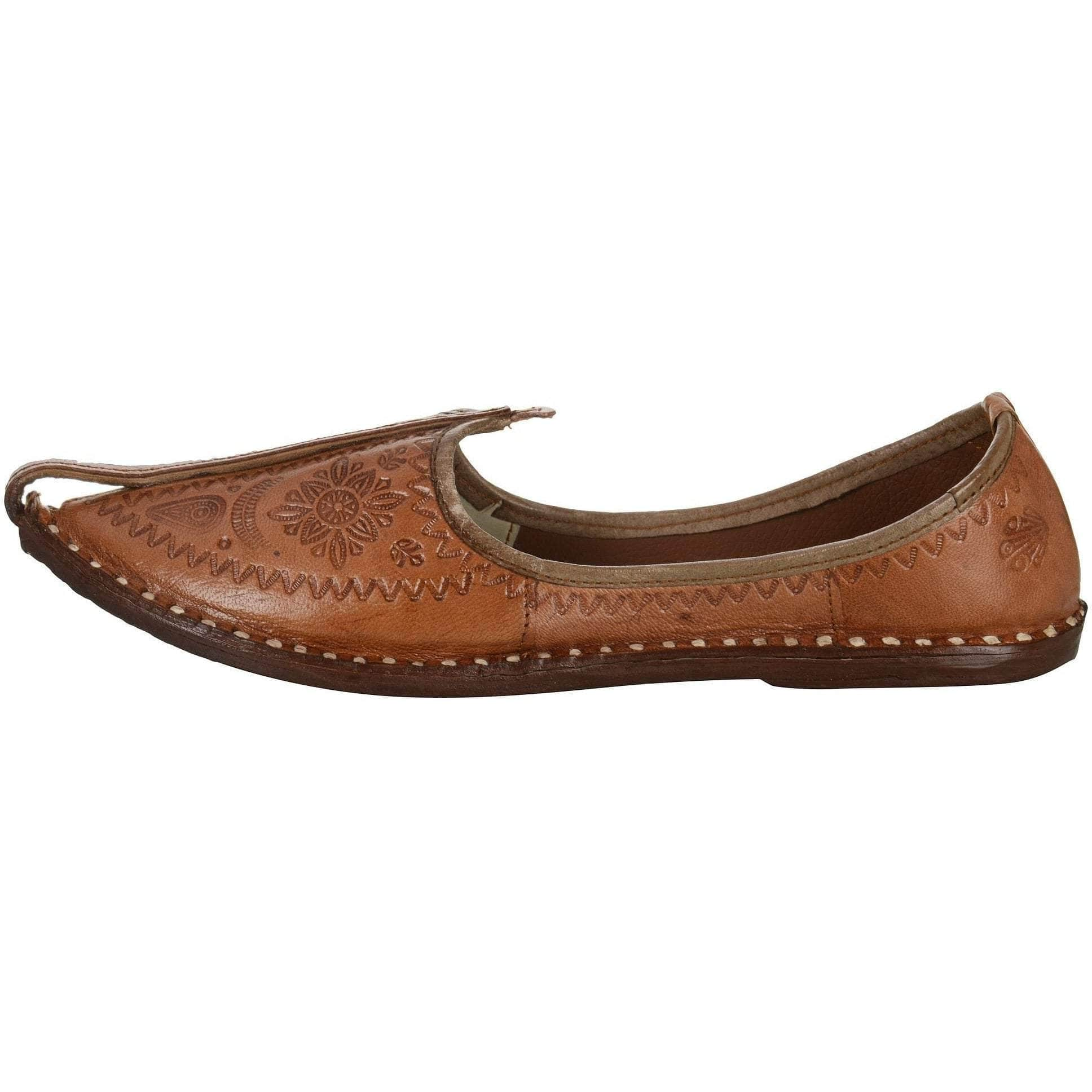 Buy Brown Imprinted Leather Men's 