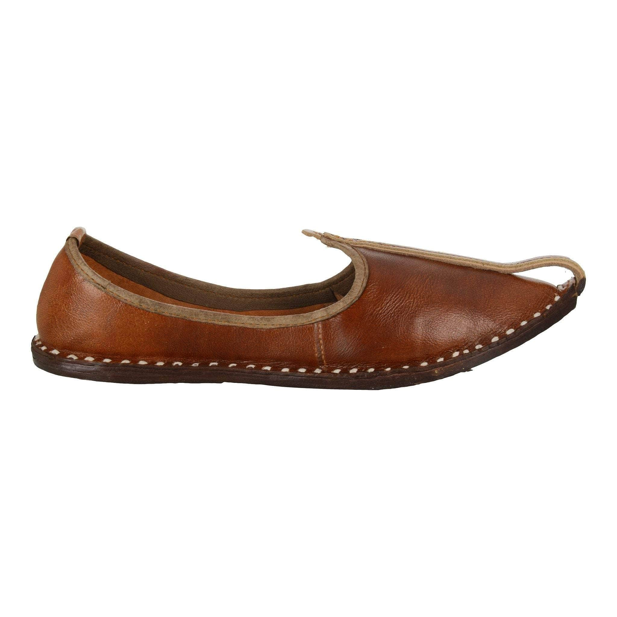 Buy Natural Tan Leather Men's Jodhpuri 