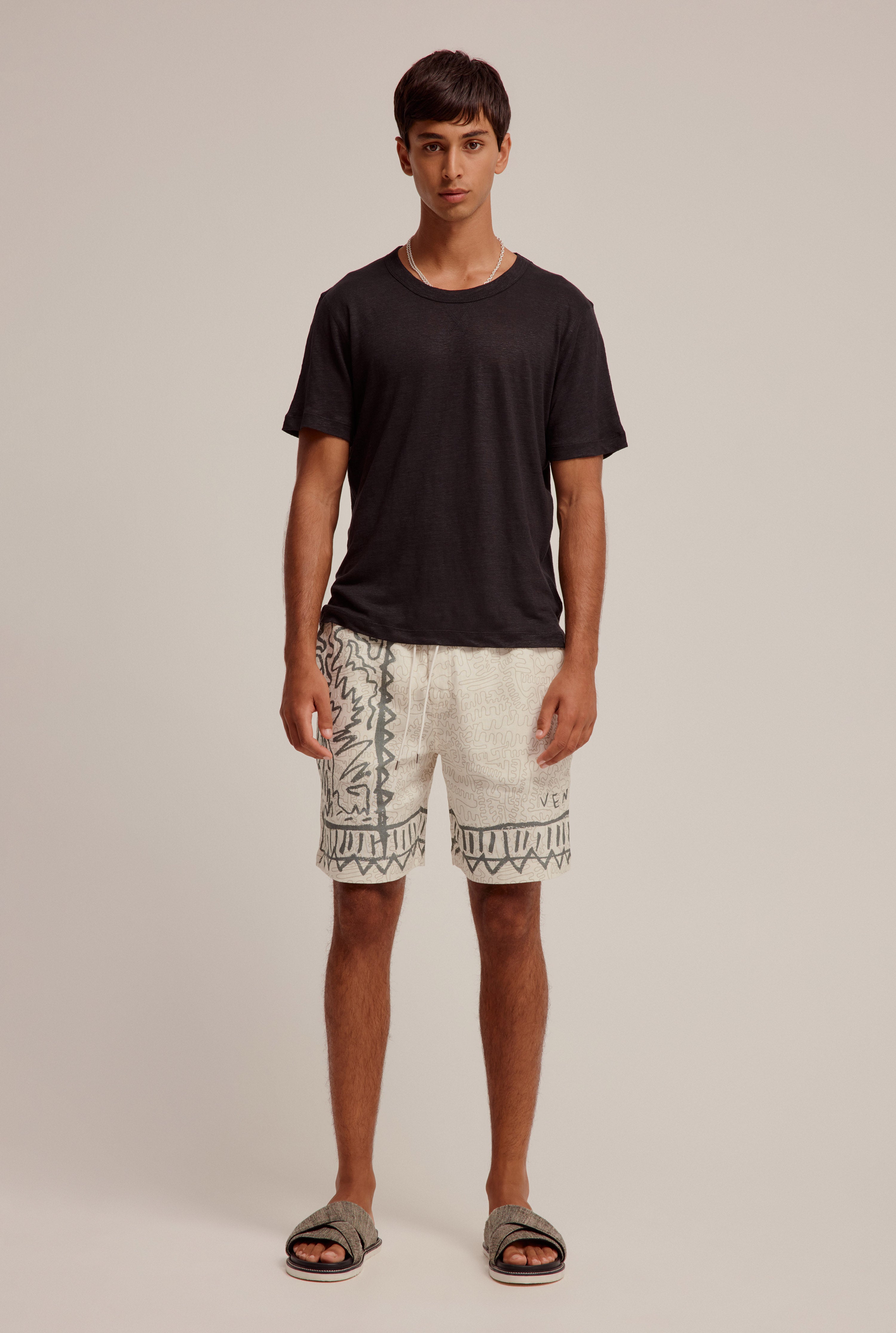 Organically Grown Linen Relaxed Short