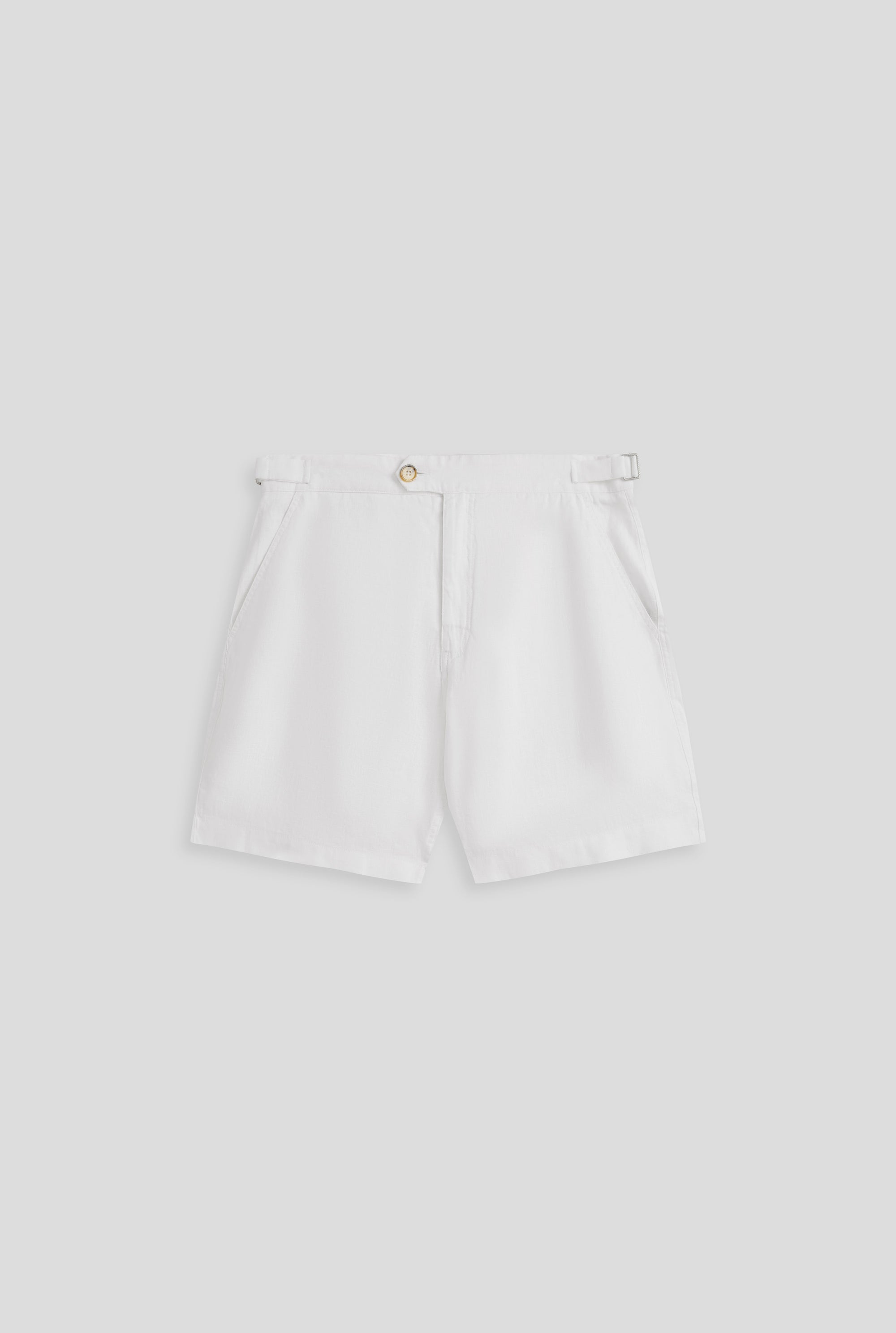 Side Tab Short - White | Venroy | Premium Leisurewear designed in Australia