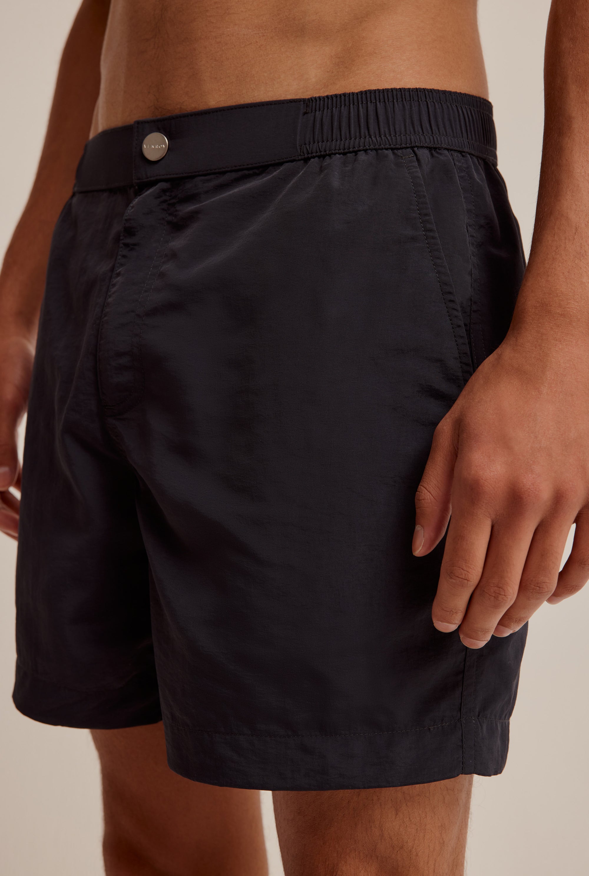 Solid Snaplock Swim Short - Navy | Venroy | Premium Leisurewear ...