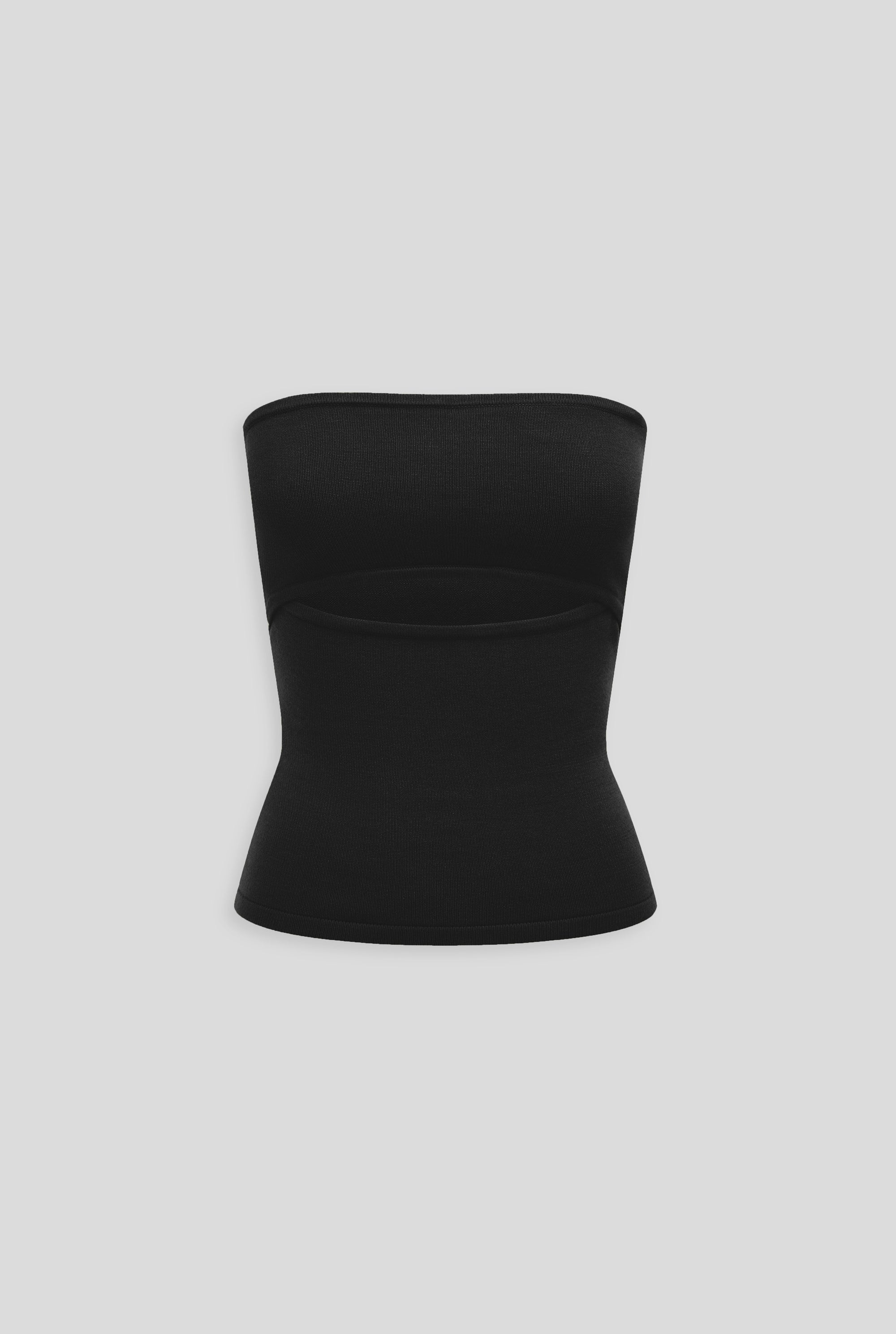 Venroy - Womens Cut Out Strapless Knit Top in Black | Venroy | Premium ...