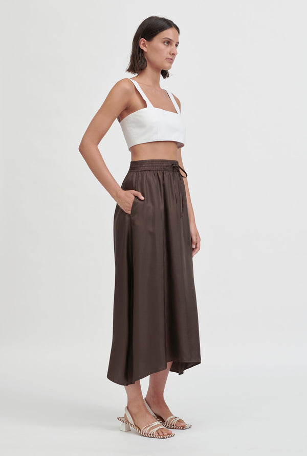 Silk A-Line Skirt | Venroy | Premium Leisurewear designed in Australia