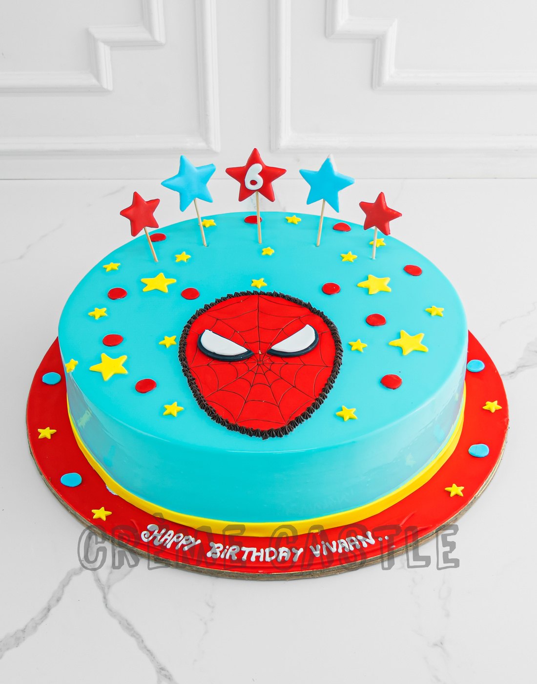 25 Spiderman Birthday Cake Ideas To Thrill Every Child : Spiderman Cake for  5th Birthday