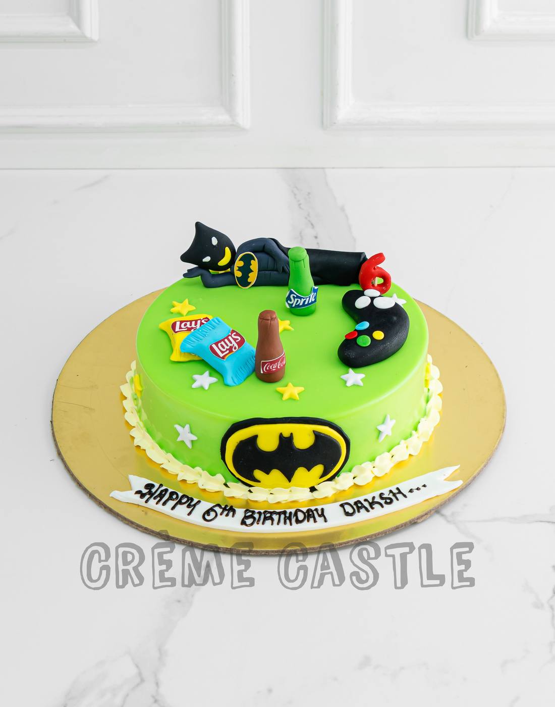 Birthday Cake for Boyfriend - Batman and chill theme cake – Creme Castle