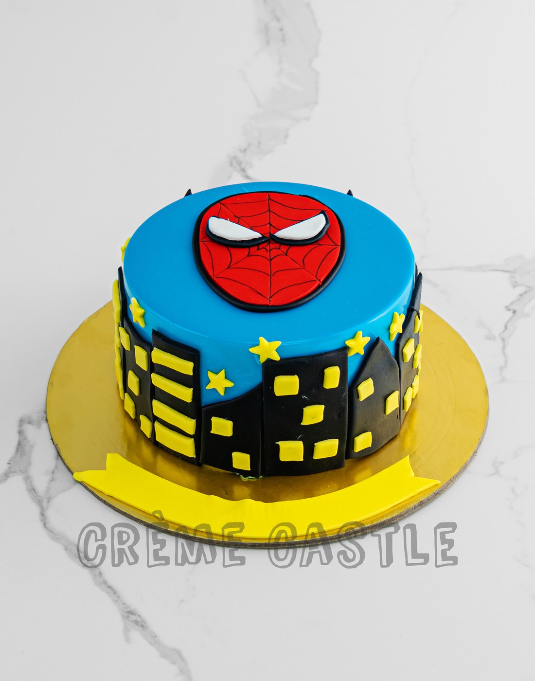 Spiderman Cakes | Kids Cake Designs Noida & Gurgaon - Creme Castle