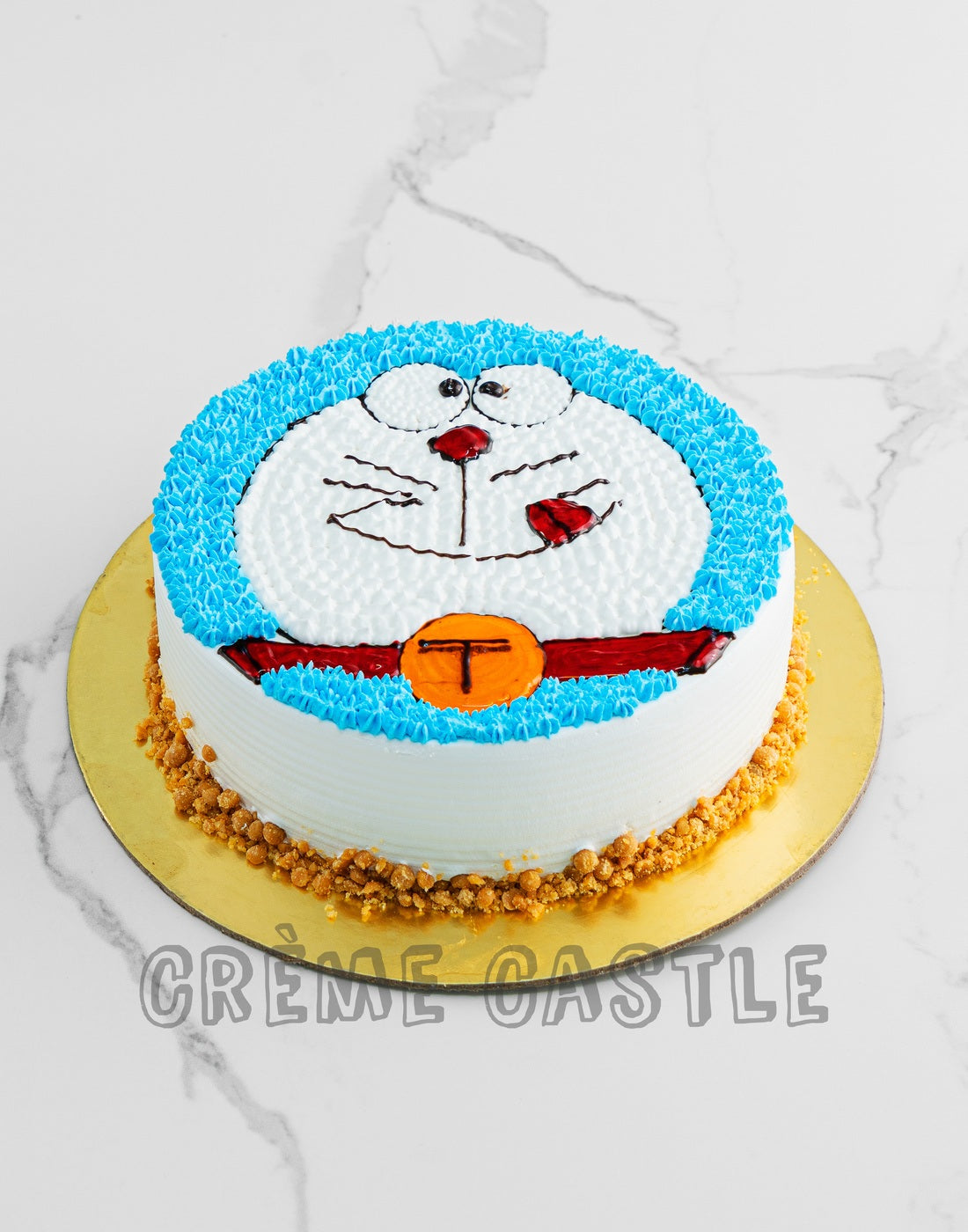 Doremon Face Cake. Cake Design for Son and Boys. Noida & Gurgaon ...