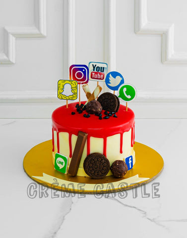 Bekaterea Musical Happy Birthday Cake Topper, Music Social Media Cake  Decoratingï¼Å'Popular Musical Party Cake Decoration,Boys and Girls Music  Karaoke Themed Party Supplies : Amazon.in: Toys & Games