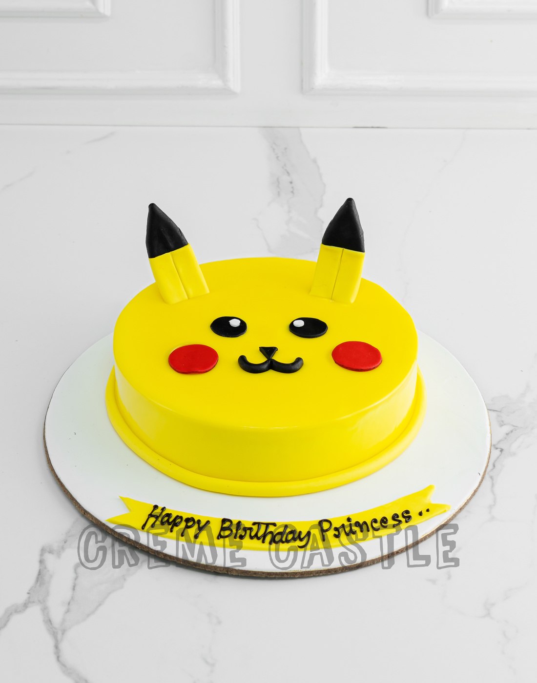 Pikachu Face Cake. Cake Design for Son and Boys. Noida & Gurgaon ...