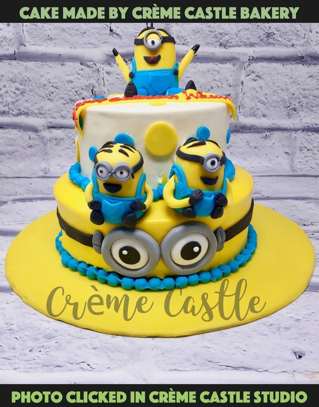 Minions Cake - 2215 – Cakes and Memories Bakeshop