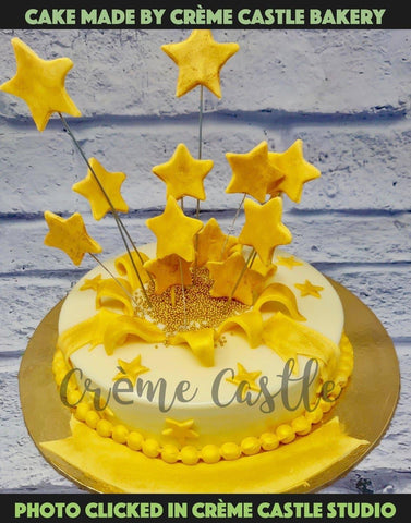 Moon, Sun and Star Cake - Decorated Cake by Sihirli - CakesDecor