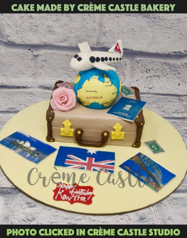 20 Pcs Adventure Travel Themed Party Decorations Including 12 Pcs Travel  Theme Cupcake Toppers 5 Pcs Mini Suitcase Favor Box with Tags Retro Camera  Resin Miniature Compass and Airplane Party Favors :