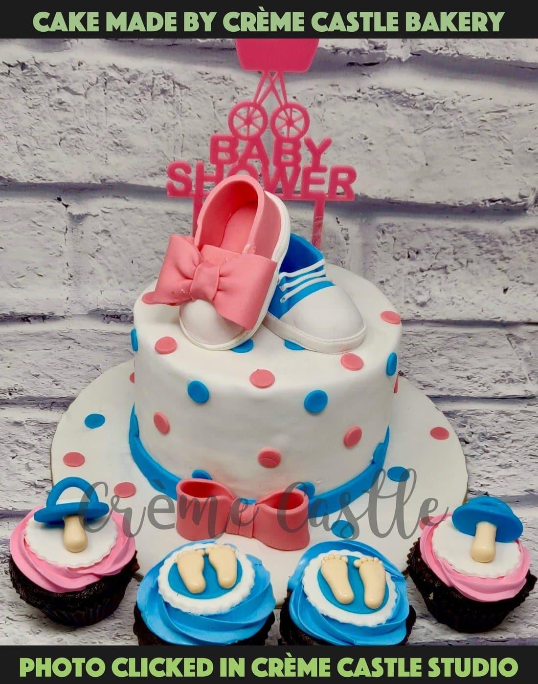 Baby Shower Cake 2 – Creme Castle