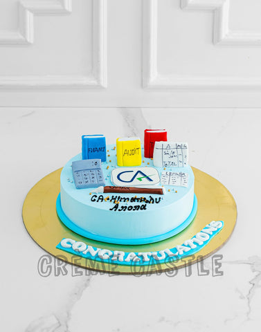 Accountant cake - Decorated Cake by Aani - CakesDecor