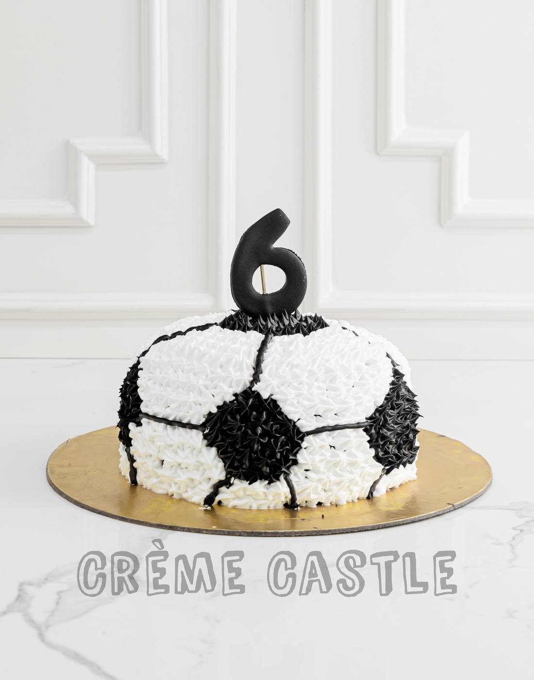 Football Shape Cake. Cake Design For Boys. Noida & Gurgaon – Creme ...