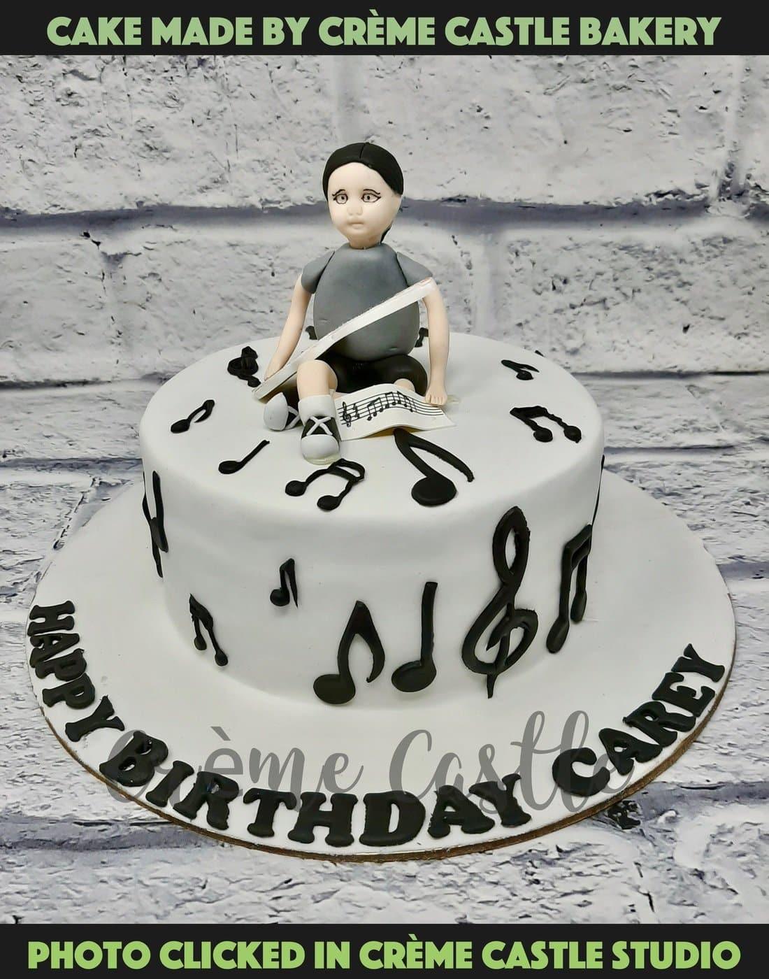 Singer on stage theme cake - Kal's Kreations. Sweet Magic | Facebook