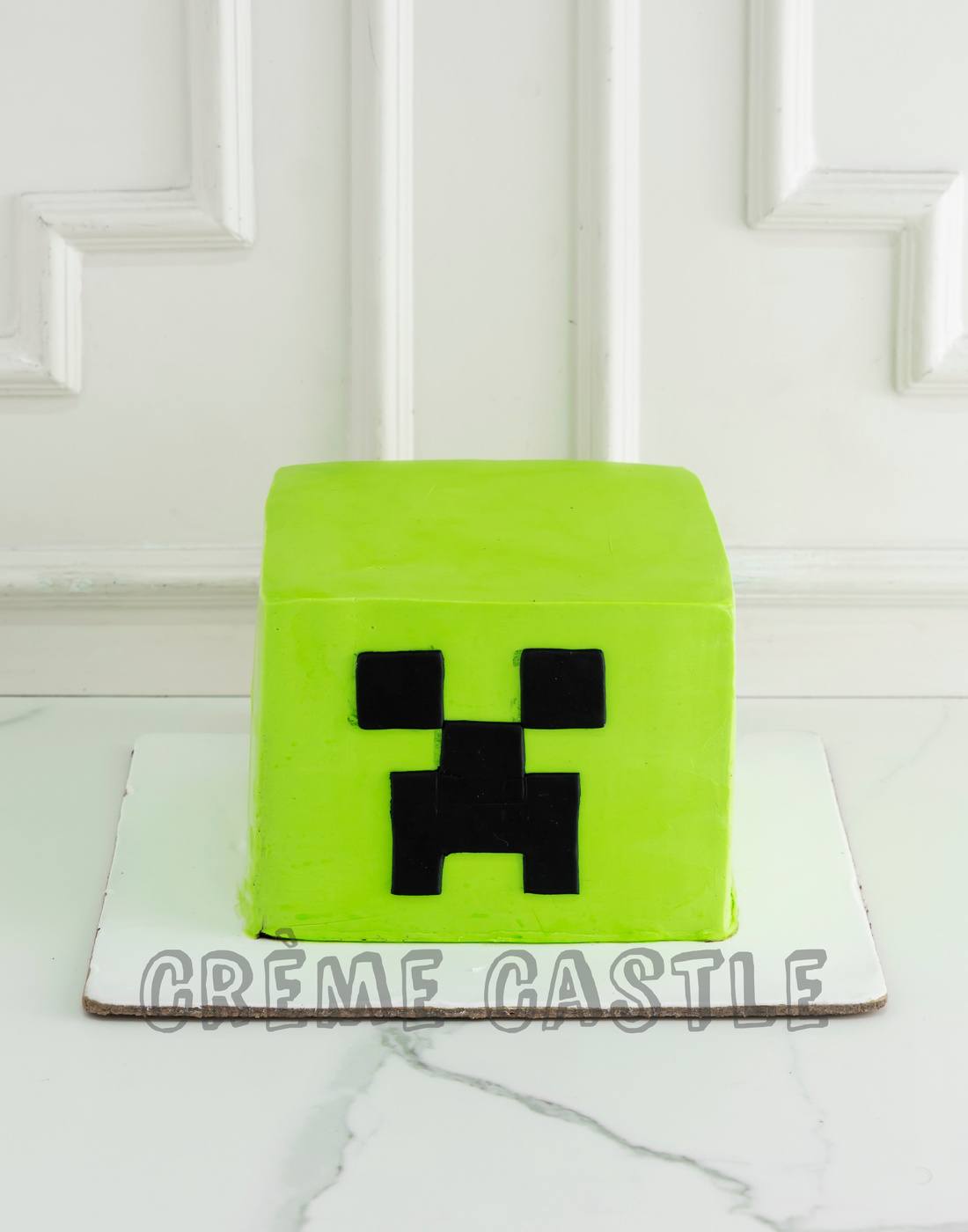 Minecraft Block Cake | Custom Cake Bakery - Cr me Castle – Creme Castle