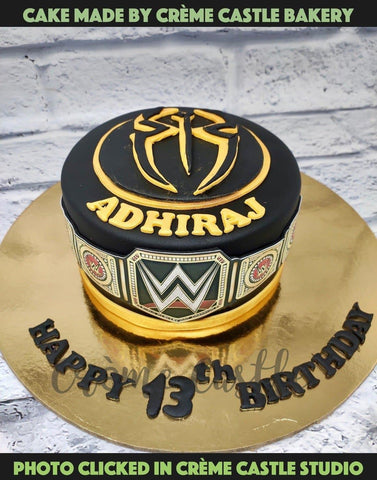 Ipsy Bipsy Bake Shop: WWE Cake