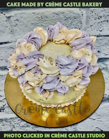 Birthday Cake Designs in Noida - Colorful Drip Cake – Creme Castle