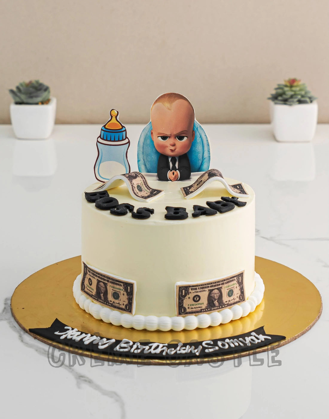 Boss Baby Cakes | Kids Cake Designs Noida & Gurgaon - Creme Castle