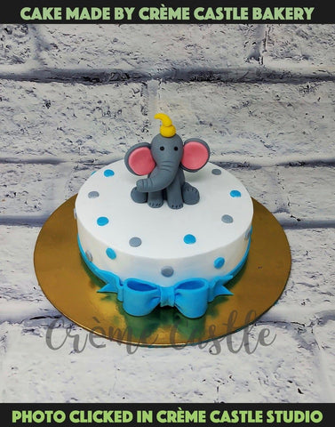 Pink Elephant Cake