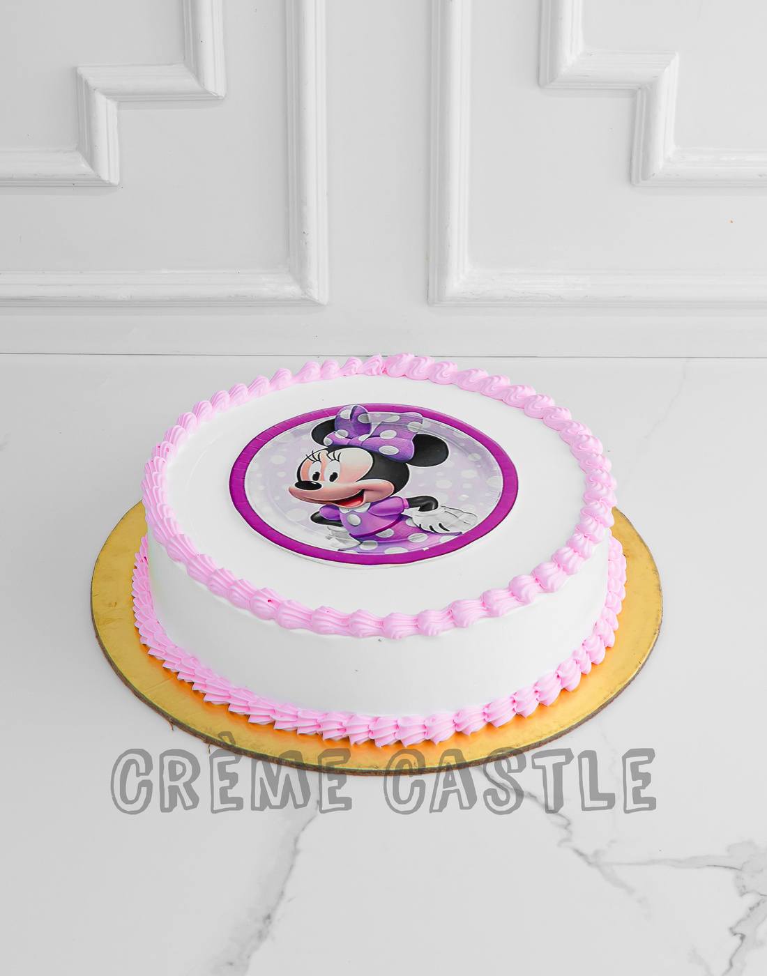 Cake Designs for Baby Girl. Minnie Mouse Photo Cake. Noida ...