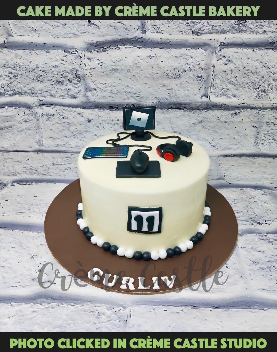 Order a Customized Laptop Cake for Celebrations | CakeNBake Noida