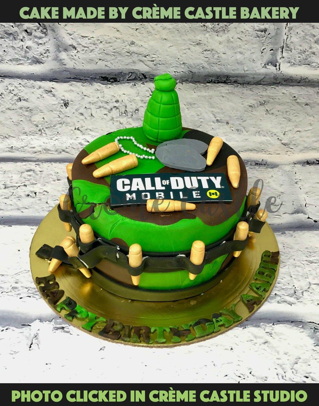 call-of-duty-birthday -cake | Birthday Buzzin