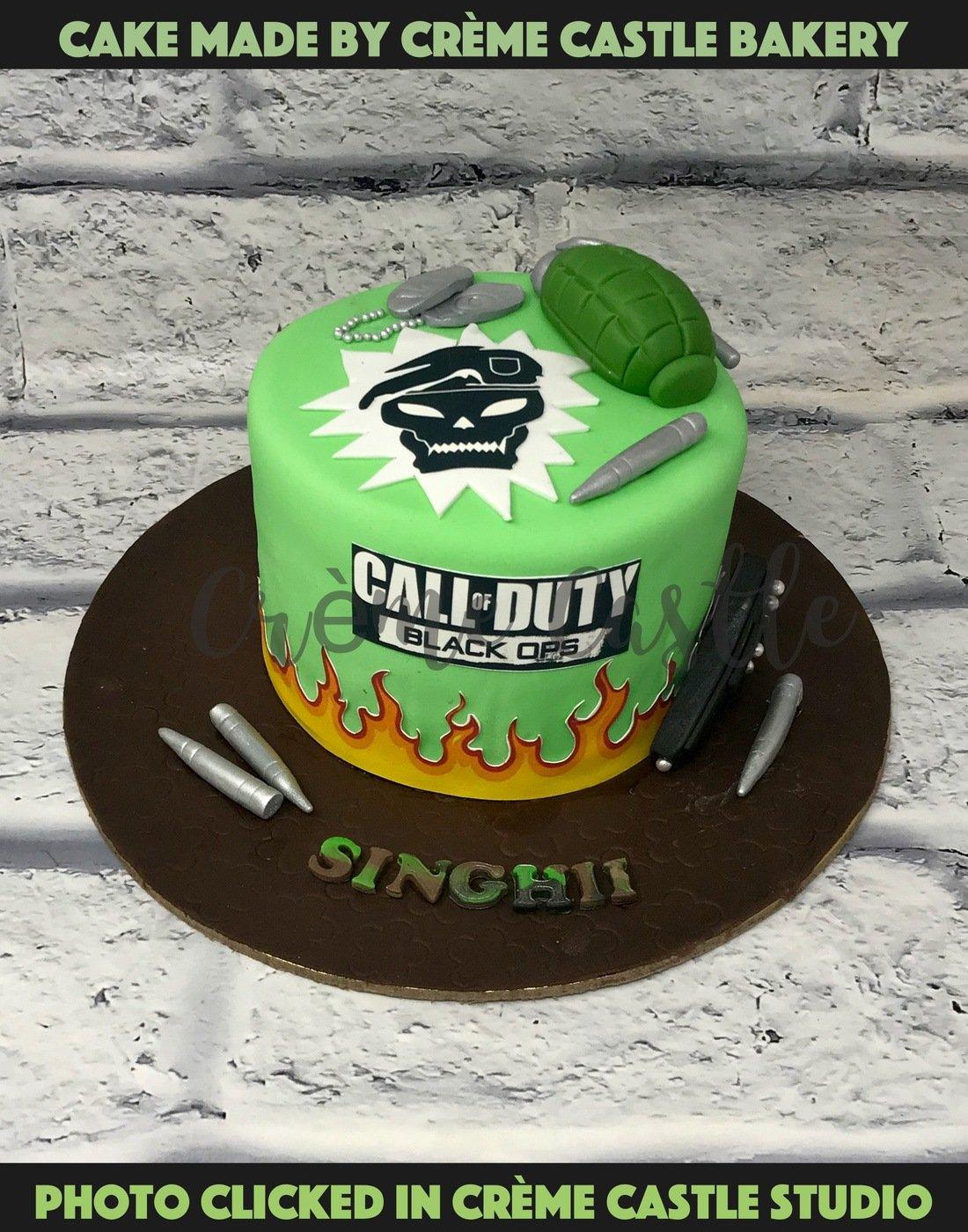 Call of Duty - Decorated Cake by Cakes For Fun - CakesDecor