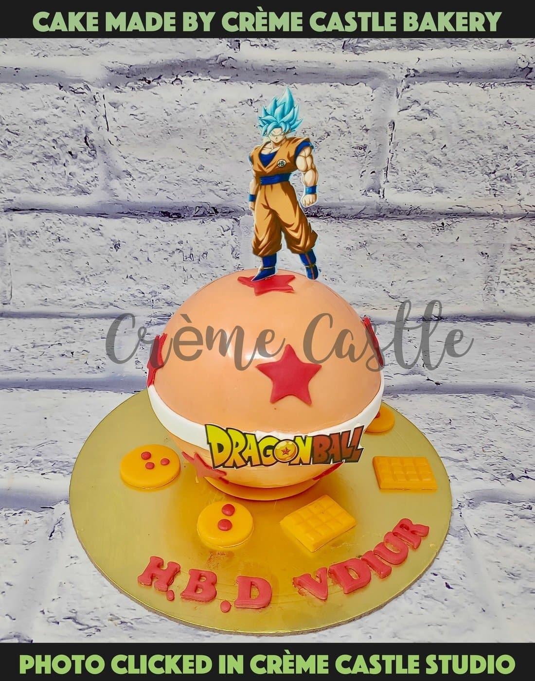 Dragon Ball Z Photo Cake | Rajasthani Brijwasi Misthan