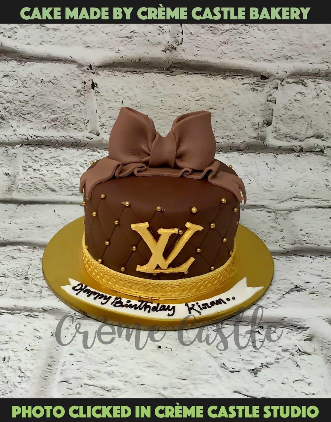 Louis Vuitton Orange Lego Birthday Cake on Garmentory
