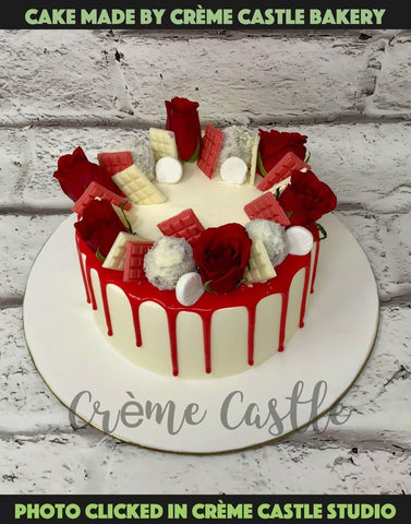 Purple Cream Cake - Creme Castle