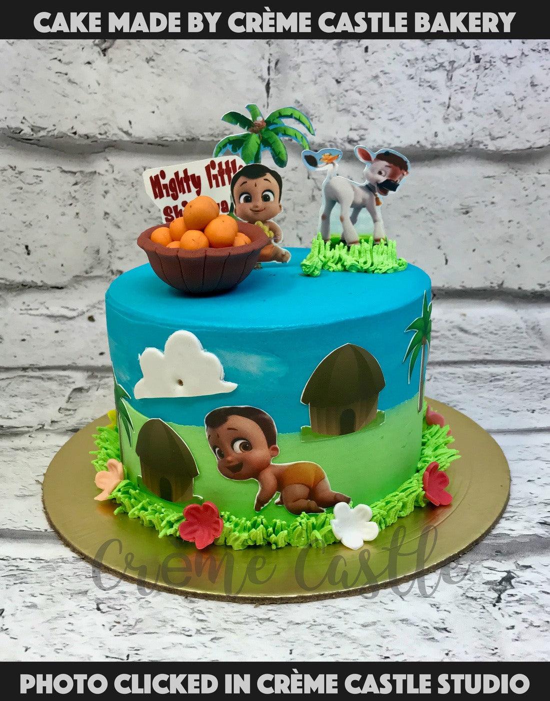 Shop for Fresh Chotta Bheem Photo Cake online - Dharmapuri