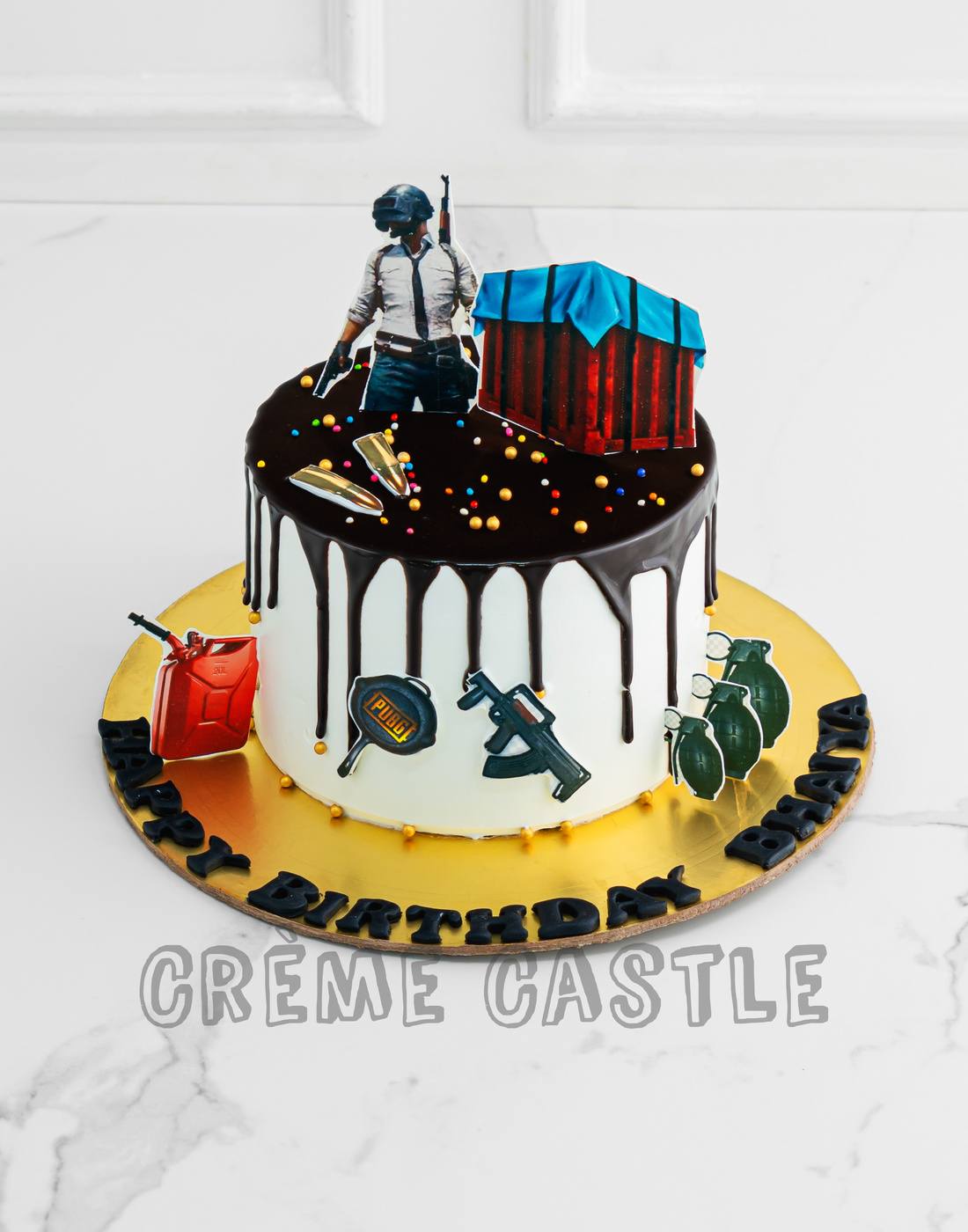 PUBG Gamer Cake – Creme Castle