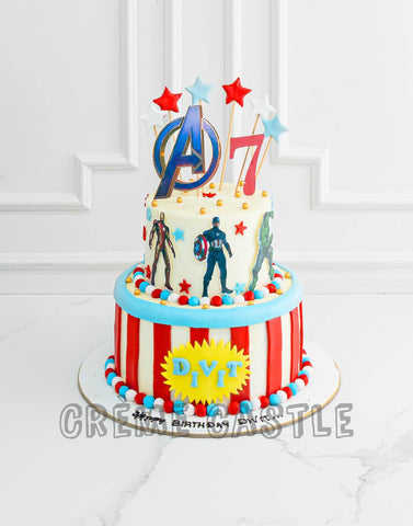 CAPTAIN AMERICA LOGO AVENGERS CAKE CUPCAKE TOPPERS PICKS DECORATIONS party  | eBay