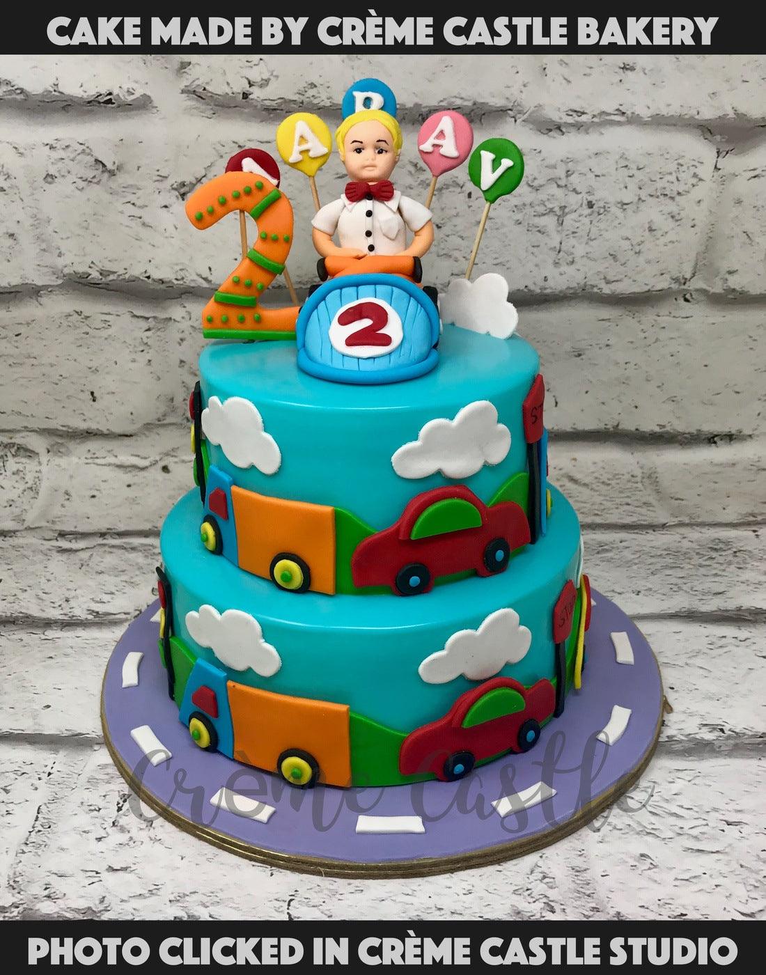 Baby in Car Cake – Creme Castle