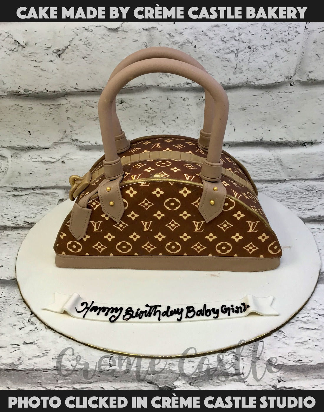 LV Money Suitcase Cake