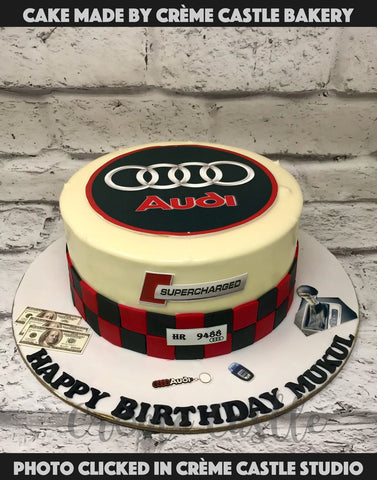 Audi theme car cake!!... - Sweet Buds - Hyderabad | Facebook