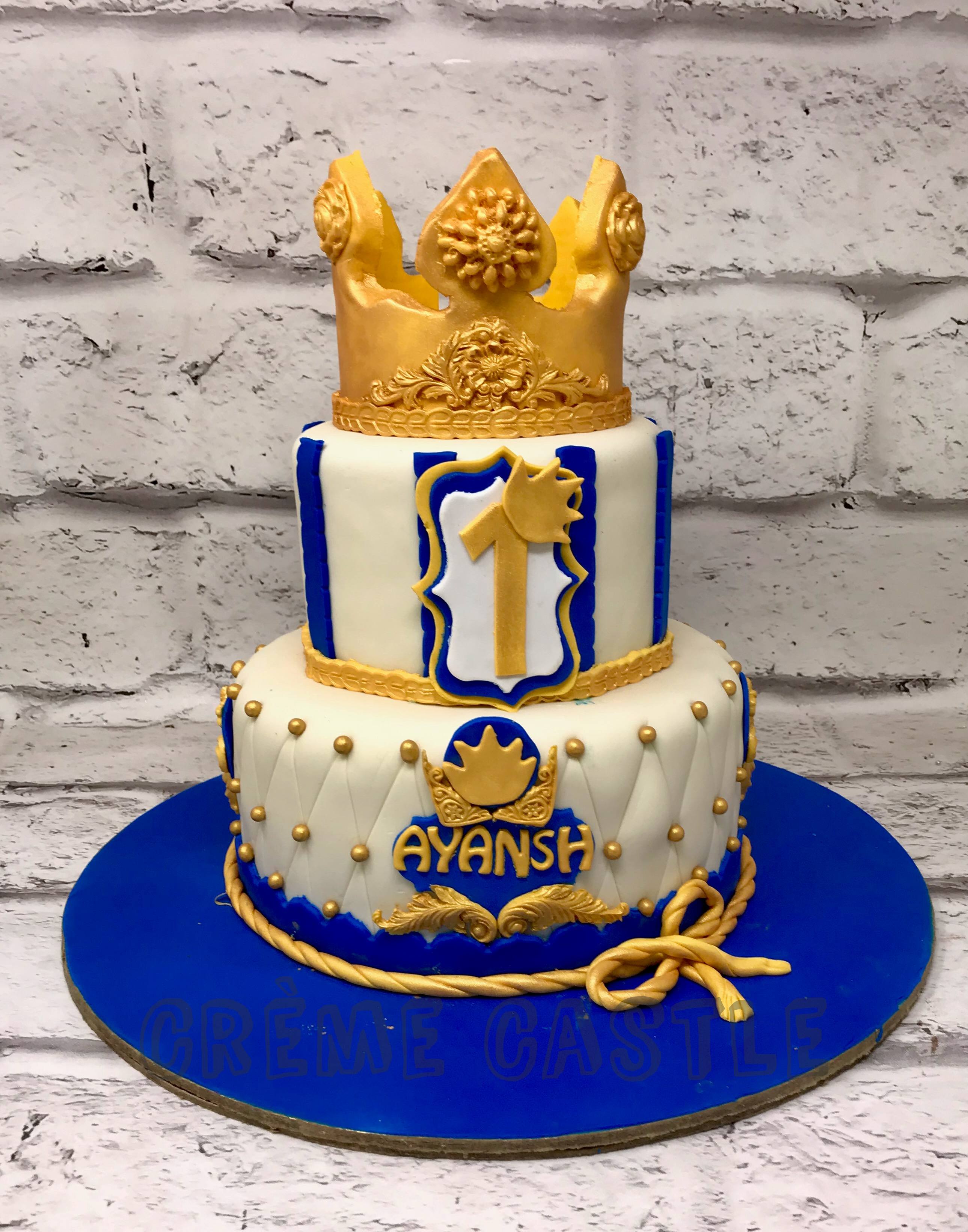 Royal Crown- themed Cake