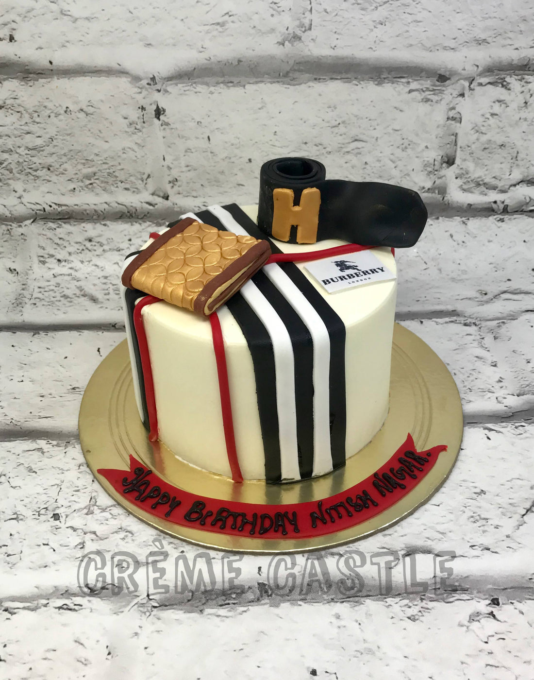 Men Fashion Cake – Creme Castle