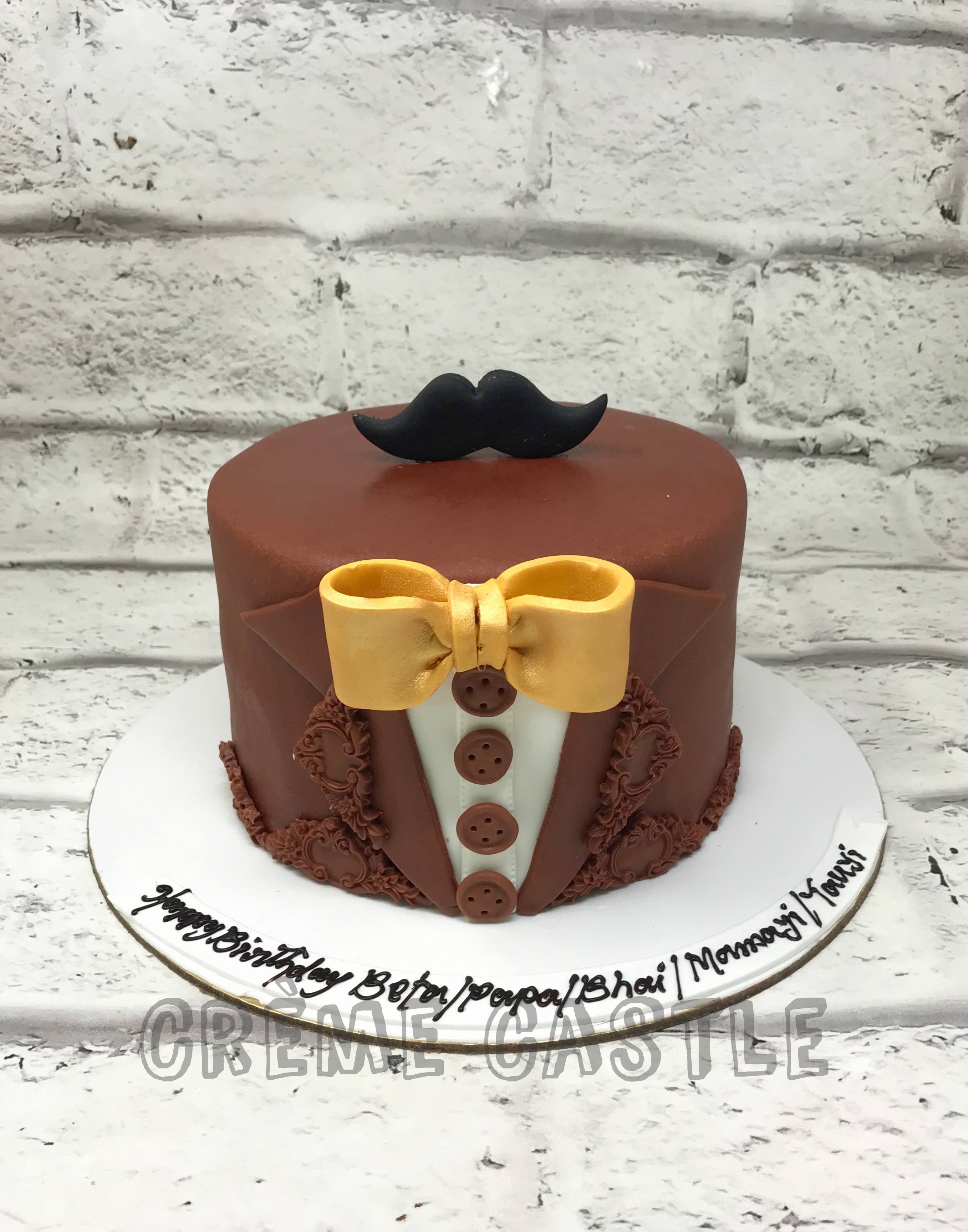 Suit Cake - CakeCentral.com