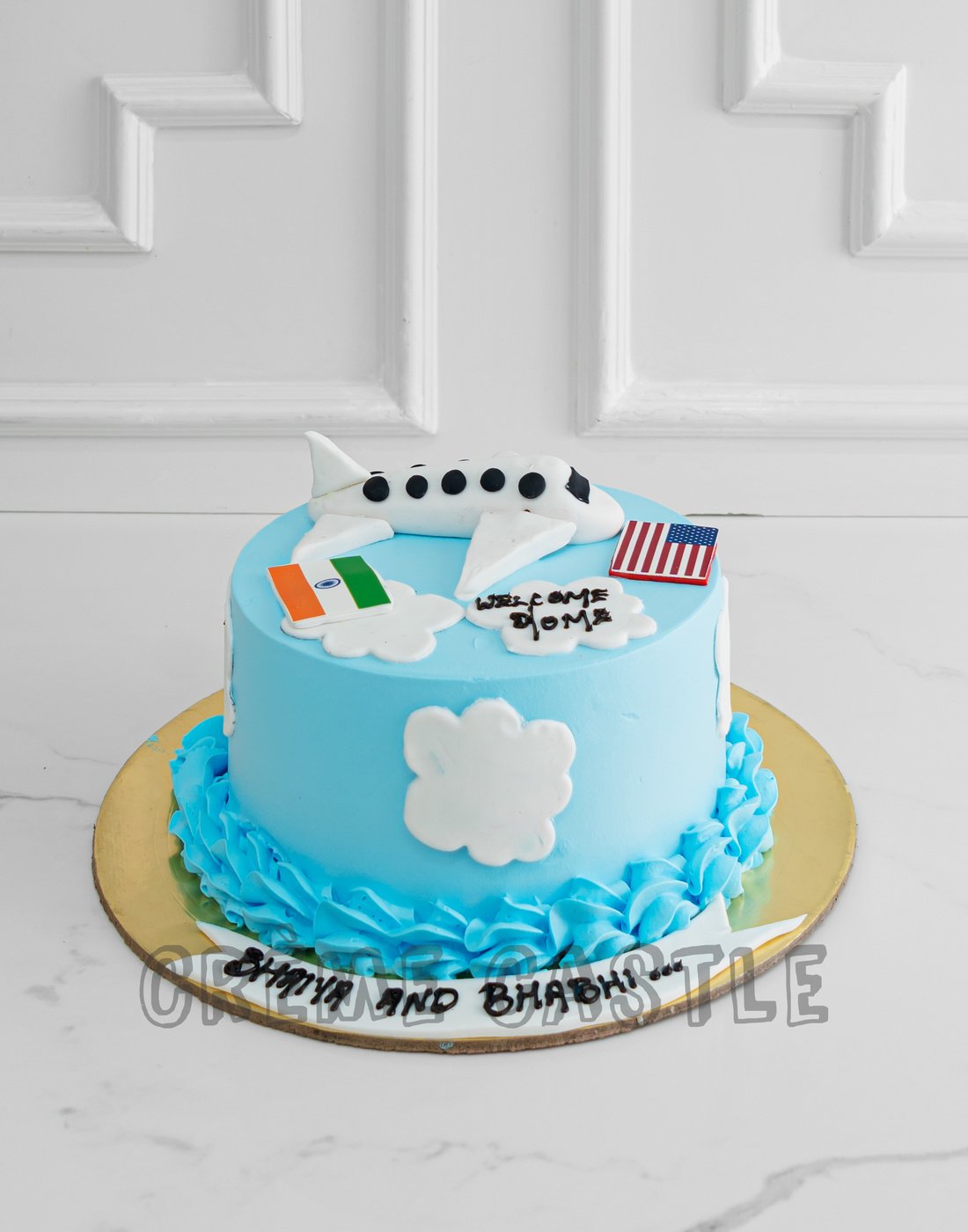 Travel Cake Online | Travel theme Cakes: Cake for traveller | 10% OFF