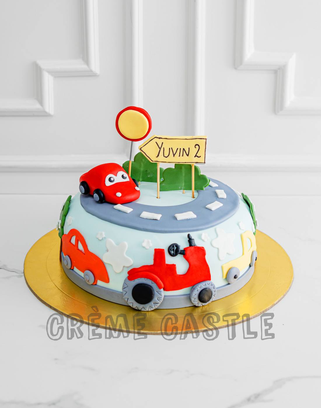 Cars Tractors Cake – Creme Castle