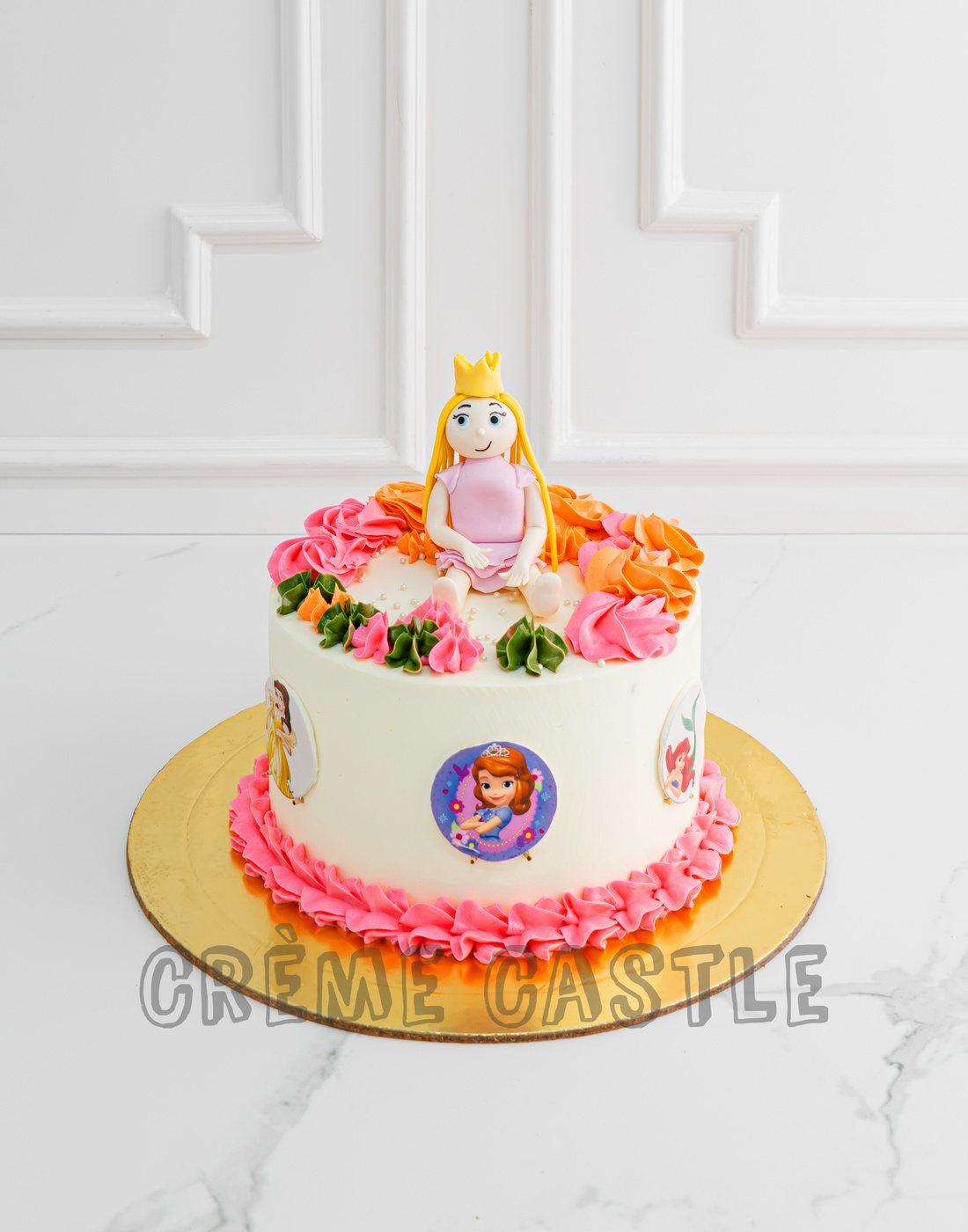 Princess Girl Cake – Creme Castle