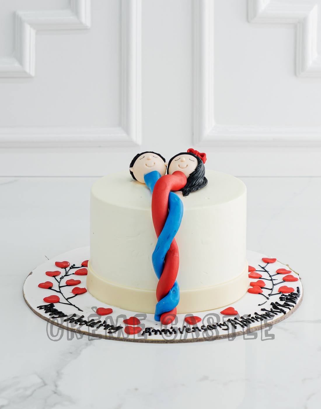 Couple Knot Cake – Creme Castle