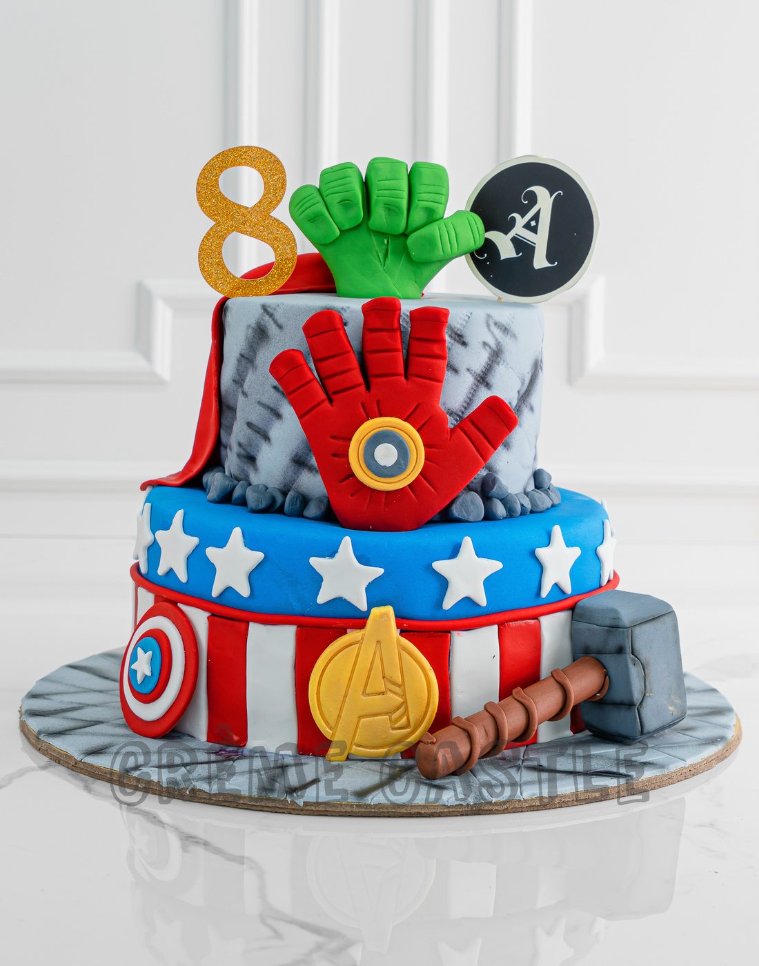 Ultimate Avengers Cake - B&T Kustom Designs – Creme Castle